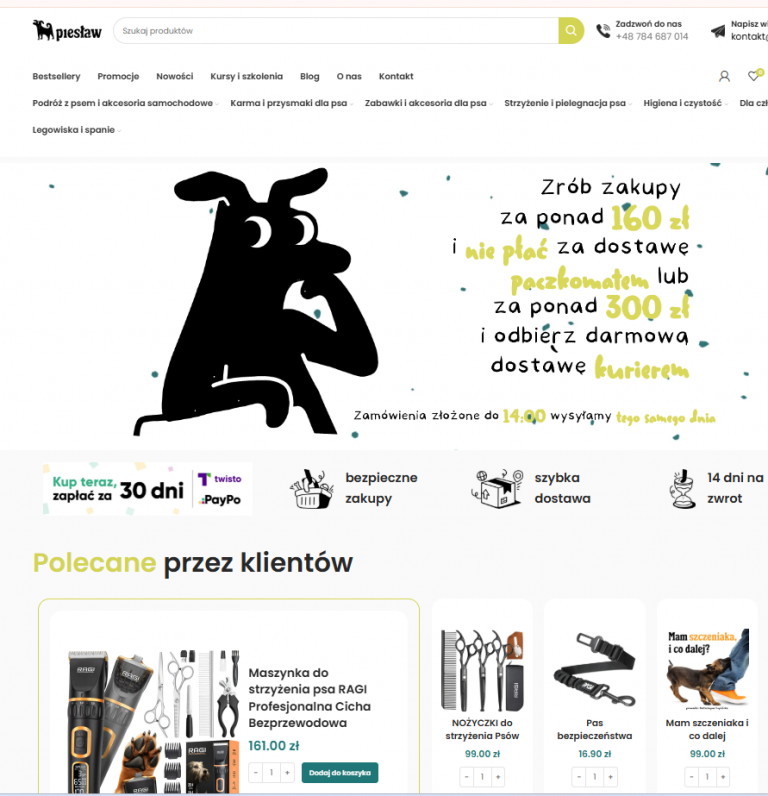 Akcesoria dla psów: Dlaczego warto kupować w sklepie Piesław?